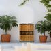 Indoor Rattan Water Fountain With LED Light - 17 Inch High Floor Zen Fountain For Home, Living Room, Yoga Room, Office And Porch Decor_maomaolike.com
