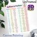 Suffixes & Prefixes English Grammar Painting Poster, Clear-structured Color-coded Grammar Guide Poster, Practical Vocabulary Learning Reference Ideal_maomaolike.com