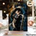 Jazz Saxophonist Painting Poster, Rich Textured Impasto-style Musician Portrait Poster, Artistic Musical-themed Decor Ideal For Music Studio, Living_maomaolike.com