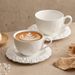 High-end And Exquisite Coffee Cup And Saucer Set From A Café, Featuring Rock-patterned Ceramic Coffee Cups_maomaolike.com
