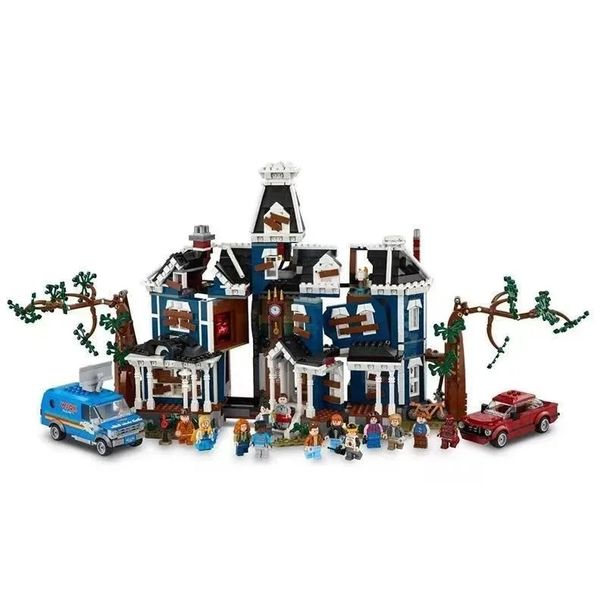 2593pcs Creel House Street View Building Blocks Model Friends Creative Romantic Home Decoration Brick Toy For Gift_maomaolike.com
