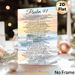 Psalm 91 Scripture Painting Poster, Soft Sunset Beach Wave Scene Poster, Inspirational Religious Verse Decor Suitable For Home, Prayer Room_maomaolike.com