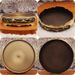 Brass Round Chinese Retro Ornament Home Indoor Incense Burner Treasure Basin Base Landscape Qilin Style_maomaolike.com