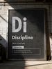Motivational Decorative Art: Elements Of Success Themes: Self-Discipline, Excellence, Focus Striving And Perseverance Minimalism_maomaolike.com