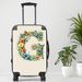 Letter G Luggage, 20/24/28 Inch Luggage, Carry-On, Custom Luggage, Luggage Set, Suitcase, Travel, Vacation, Cabin Suitcase, Custom Suitcase, Personalized Luggage_maomaolike.com