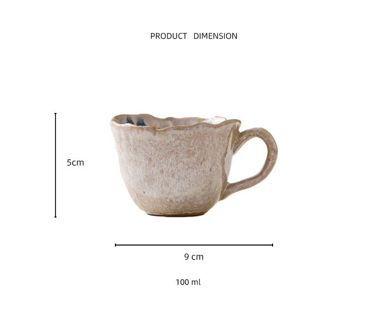 Creative Retro Ceramic Coffee Cup - Intense Americano_maomaolike.com