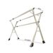 SOGA 2X 2.4m Portable Standing Clothes Drying Rack Holder 3 Poles_maomaolike.com