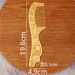 Hollow Fortune Long Handle Durable Massage Vintage Gift Special Exquisite Hair Comb_maomaolike.com