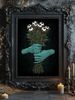 Halloween Decorative Artwork Gothic Home Decor Paintings Grotesque Chilling Creepy Gory Aesthetics Jack-o'-lanterns And_maomaolike.com