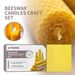 Jaysuing Beeswax Tablets Handmade Diy Christmas Atmosphere Creative Honeycomb Candles Pure Beeswax Roll Wax Tablets Raw Materials_maomaolike.com