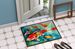 Koi Fish Doormat Front Door Mat Indoor Outdoor Rugs For Entryway, Non Slip Washable Low Pile, 24H X 36W_maomaolike.com