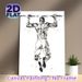 Pull-up Fitness Painting Poster, Monochrome Ink Splash Style Poster, Motivational Fitness Decor, Suitable For Gym And Home Workout Spaces_maomaolike.com