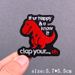 Hip Hop Animal Patch Iron On Patches For Clothing Knife Duck/Frog Embroidery Patches On Clothes Fusible Patch For Clothes Badges_maomaolike.com