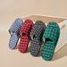 Women Lightweight Home Shoes Antislip Soft Indoor Fabric Slippers_maomaolike.com