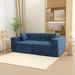 Full Foam Compression Sofa, Modern Sofa Couch, 2-3 Seat Mid Century Indoor Couch, Exquisite Upholstered Loveseat For Living Room,Bedroom,Apartment_maomaolike.com