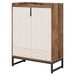 Modern Shoe Cabinet With Doors, 5-Tier Modern Shoe Rack Organizer_maomaolike.com