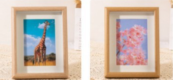 Hollow Rectangular For Tabletop Display, Handmade Picture 6inch 8inch 10inch A4 Wall-mounted Creative Wall Hanging_maomaolike.com