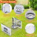 2Pcs Humane Rat Trap Catch And Release Live Mouse Cage Traps With Automatic Continuous Cycle Trapping For Chipmunk Rodent Mouse Small Animals_maomaolike.com