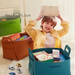 Mideer Basket Large Capacity Wool Felt Storage Bin Miscellaneous Organizer Children's Toys Foldable Bag For Home Use_maomaolike.com