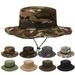 Hot Sale Camouflage Boonie Men Hat Tactical US Army Bucket Hats Military Multicam Panama Hunting Hiking Outdoor Camo Sun Caps_maomaolike.com