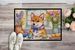 Decorating Easter Shiba Inu Doormat Front Door Mat Indoor Outdoor Rugs For Entryway, Non Slip Washable Low Pile, 24H X 36W_maomaolike.com