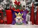 American Bulldog King Of Mardi Gras Throw Pillow Machine Washable, Indoor Outdoor Decorative Pillow For Couch, Bed Or Patio, 18Hx18W_maomaolike.com