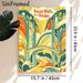 Break Walls Build Bridges Themed Inspirational Painting Poster, Vibrant Retro Art Style Poster, Colorful Flowing Patterns With Motivational Quote_maomaolike.com
