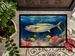 Yellowfin Tuna Doormat Front Door Mat Indoor Outdoor Rugs For Entryway, Non Slip Washable Low Pile, 24H X 36W_maomaolike.com