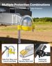 Trailer Hitch Lock Kit, Fits For 1-7/8 In, 2 In, 2-5/16 In Couplers, Heavy-Duty Anti-Theft Trailer Ball Lock With Keys, Prying-Resistant, Adjustable Height Design For RVs, Boats, Trailers_maomaolike.com