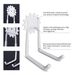 8-Piece Heavy Duty Steel Storage Hooks - Utility Style Wall Hooks With Non-Slip Coating, Grip Bicycles, Ladders And Tools Random SpeedX.UNIUNI. Amazon.USPS_maomaolike.com