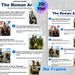 Ancient Roman Army Painting Poster, Illustrated Historical Fact-filled Poster, Informative Educational Decor Suitable For Classroom And Study Spaces_maomaolike.com