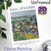 Paul Cézanne Auvers Panorama Painting Poster, Impressionist-style Vibrant Rural Village Landscape Poster, Timeless Art Decor Suitable For Living Room_maomaolike.com