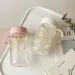 450ml Plastic Leakproof Portable Water Students Simple Bottle Coffee Cup With Tea Infuser Summer Drinkware_maomaolike.com