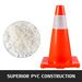 VEVOR 12Pack 18" Traffic Cones, Safety Road Parking Cones PVC Base, Orange Traffic Cone With Reflective Collars, Hazard Construction Cones For Home Traffic Parking_maomaolike.com