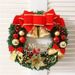 30cm Christmas Wreath, Artificial Flower Wreath For Shop Windows And Doors, Christmas Decorations For Shopping Malls._maomaolike.com