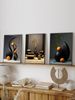 Minimalist. Abstract Geometric Patterns, Vibrant Vitality, Rembrandt-esque Side Lighting, 3D-like Immersive Texture._maomaolike.com