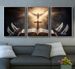 A Fusion Of Modern Sacred And Light Luxury Vintage Styles, Featuring Decorative Prints With Themes Of White Doves, Crosses And The Bible._maomaolike.com