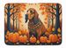 Bloodhound Fall Memory Foam Kitchen Mat Machine Washable Anti-Fatigue Mat Cushion Comfort Bath Mat Or Kitchen Rug_maomaolike.com