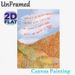 Inspirational Quote Landscape Painting Poster, Warm-toned Pastoral Hillside Scene Poster, Encourages Present-moment Acceptance, Ideal For Home Office_maomaolike.com