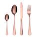 4PCS/Set Stainless Steel Western Steak Fork Spoon Knife Set_maomaolike.com