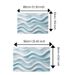 Bathroom Mat Toilet Mat Shower Mat Entrance Rug Absorbent Non-Slip Mat Soft Quick-Dry Machine Washable_maomaolike.com