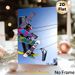 Snowboard Themed Painting Poster, Vibrant Colorful Snowboards & Ski Lift Scene Poster, Trendy Winter Sports Decor Idea For Living Room, Sports Club_maomaolike.com