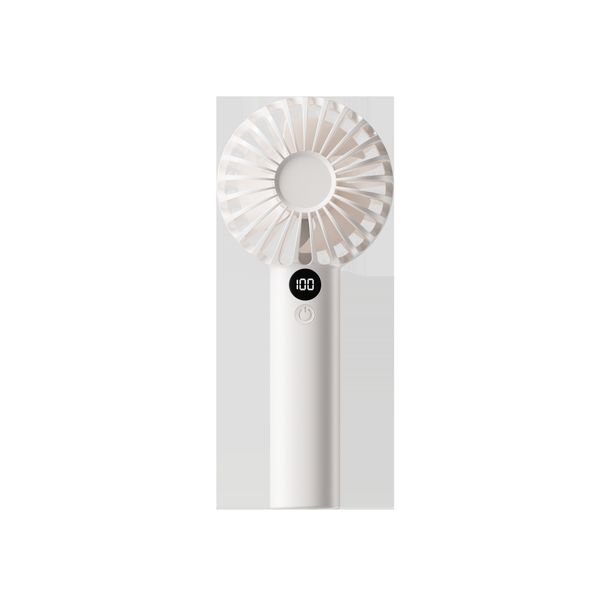 Cross-Border New Digital Display Handheld USB Rechargeable Electric Portable Air Conditioner Long Battery Life Small Fan_maomaolike.com