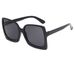 Unisex Oversized square sunglasses Fashion retro sunglasses Fashion sunglasses_maomaolike.com
