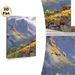 Mountain Wildflower Landscape Painting Poster, Textured Impasto Style Mountain & Colorful Wildflower Poster, Natural Scenery Decor Idea For Living_maomaolike.com