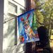 Anatolian Shepherd Dog Christmas Reindeer House Flag Large Porch Sleeve Pole Decorative Outside Yard Banner Artwork Wall Hanging, Polyester, House Size, Multicolor_maomaolike.com