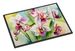 Orchids In Watercolor Doormat Front Door Mat Indoor Outdoor Rugs For Entryway, Non Slip Washable Low Pile, 24H X 36W_maomaolike.com