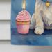 Maltese Happy Birthday House Flag Large Porch Sleeve Pole Decorative Outside Yard Banner Artwork Wall Hanging, Polyester, House Size, Multicolor_maomaolike.com