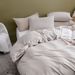 Home Textile High Weight Cationic Cotton And Linen Yarn Dyed Quilt Cover Three Piece Set_maomaolike.com