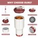 Car Coffee Mug Double-Wall Vacuum Keep Cold Insulated Cup_maomaolike.com